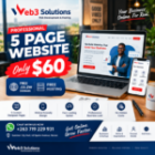 Affordable Website Design in Zimbabwe: Get a Professional 5-Page Website for Just $60